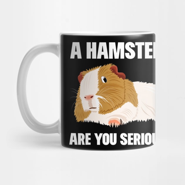 Funny Guinea Pig Not A Hamster by eldridgejacqueline